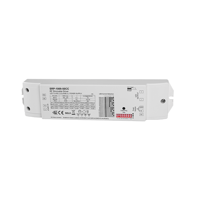50W Constant Current RF LED Dimmable Driver SRP-1009-50CC