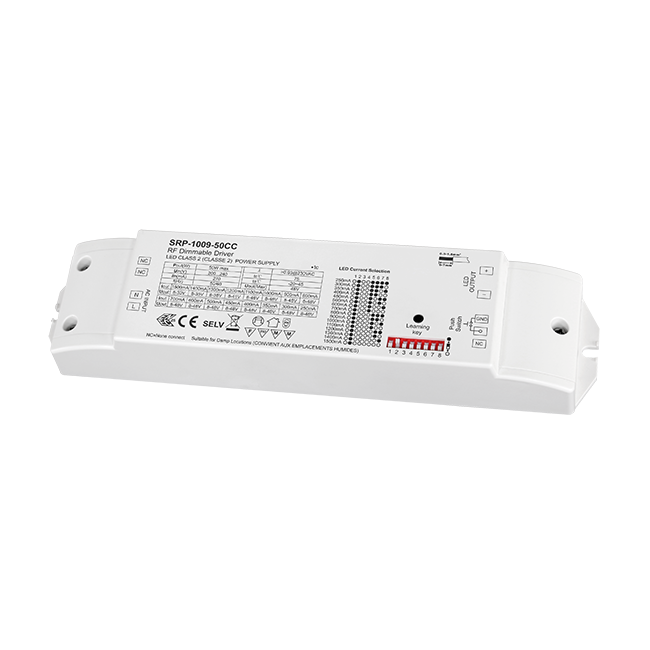 50W Constant Current RF LED Dimmable Driver SRP-1009-50CC