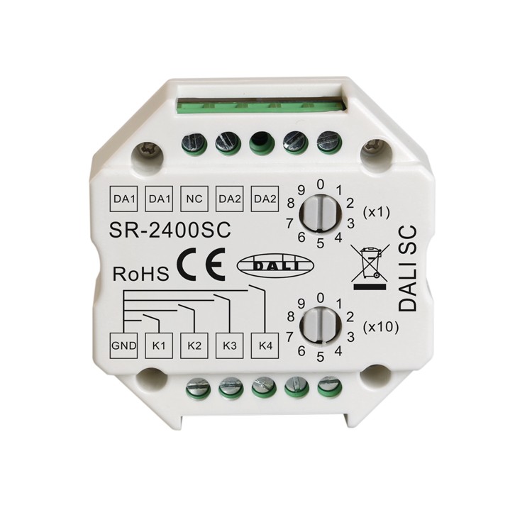DALI Master Lighting Control Module For DALI Scene SR 2400SC