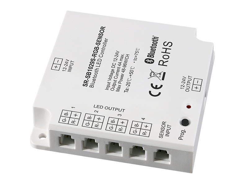 Bluetooth+Sensor RGB LED Controller SRSB1029SRGBSensor