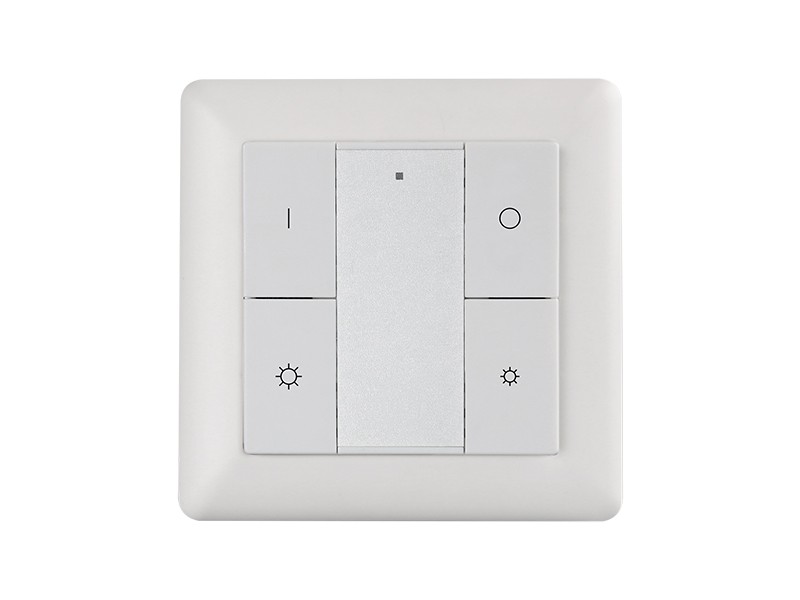Single Color Wall Mounted Push Button Z wave Secondary Controller
