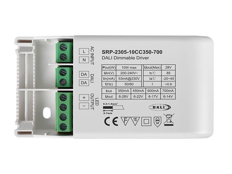 10W DALI DT6 LED Driver (Constant Current)