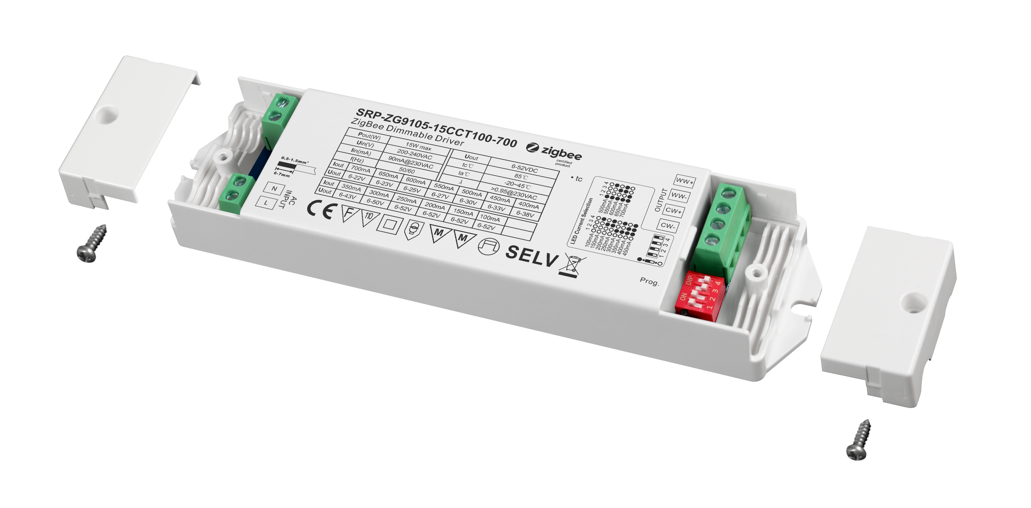 2 Channels 15W Constant Current ZigBee LED Color Temperature