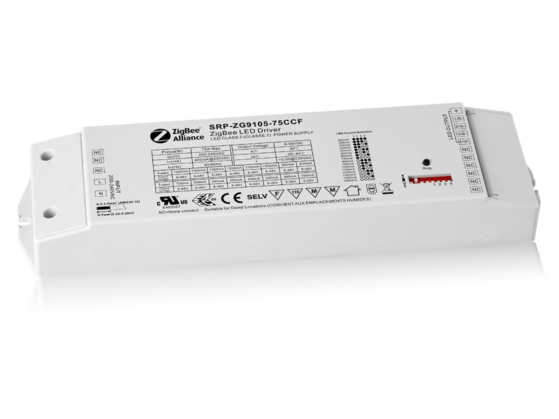 Constant Current Dimmable RGBW ZigBee LED Driver with