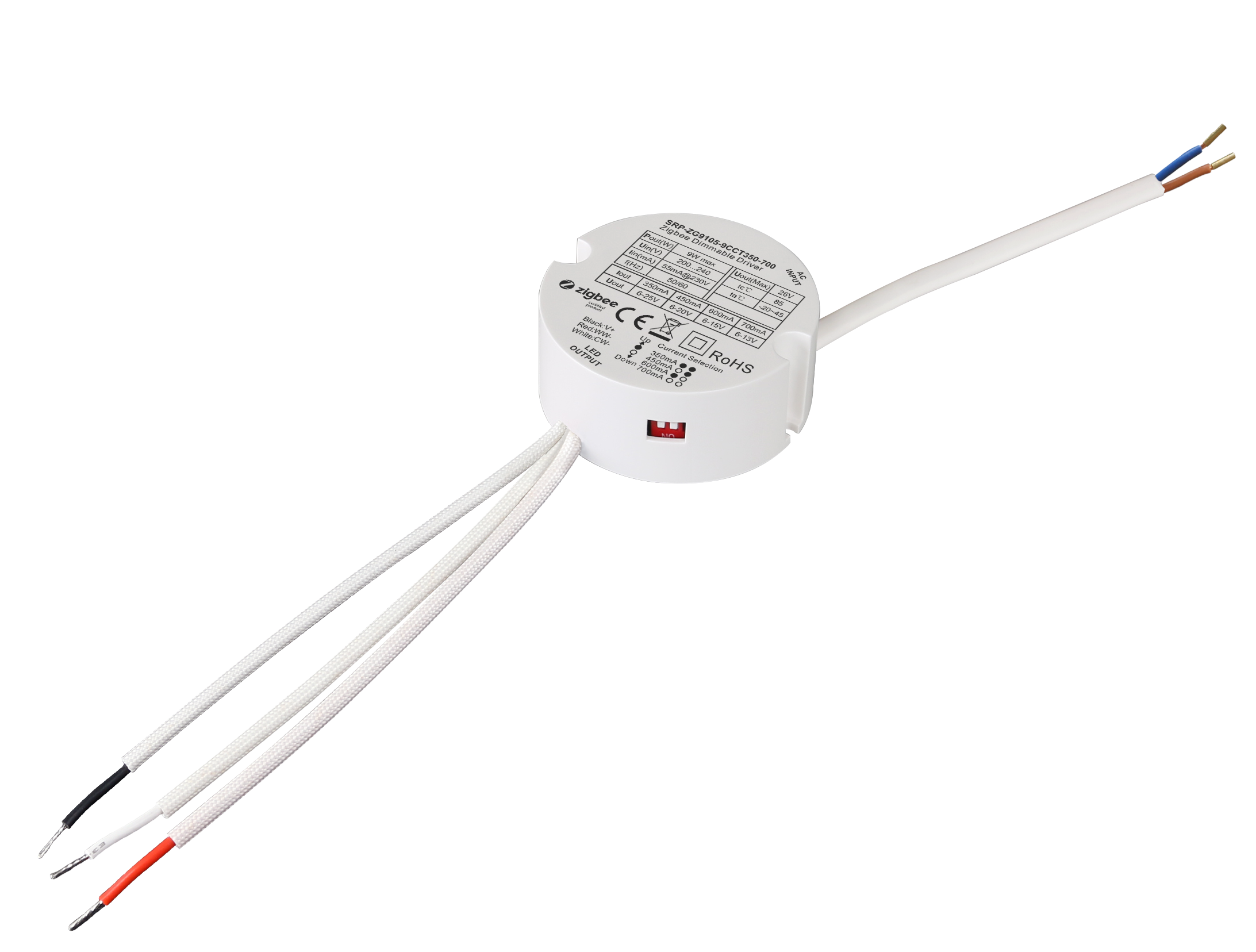 2 Channels 9W Constant Current ZigBee LED Color Temperature