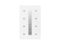 DALI Single Color Touch Controller SR-2300TS-DIM-US
