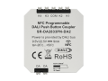 NFC Programmable 4-Key DALI DALI-2 Push Button Coupler SR-DA2833PN-DA2