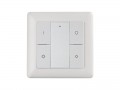 Single Color Wall Mounted 2 Groups ZigBee Push Button Remote SR-ZG9001K4-DIM