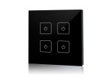 Push Compatible Touch Panel 4 Channels DMX512 Master SR-2206DMX Black