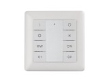 Dual Color Group&Scene Control Push Button DALI DT8 Panel SR-2422K8-CCT-G1-S2