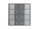 Ultra Slim Push Button RGBW DALI DT8 Group&Scene Controller SR-2422NK8-RGBW-G1-S2