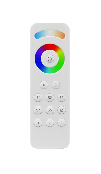 Dim CCT＋RGB 3 Zones 5 Scenes ZigBee Remote SR-ZG2858A