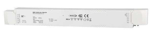 150W  1 Channel 24VDC DALI DT6 LED Constant Voltage Driver SRP-2305-48-150LCV