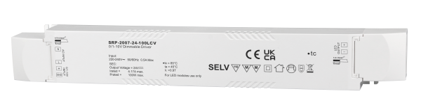 100W 24V Constant Voltage 0/1-10V LED Driver SRP-2007-24-100LCV