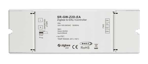 Zigbee DALI Controller SR-GW-Z2D-EA