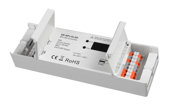 Smart SPI LED Pixel Controller SR-SPI-OLED