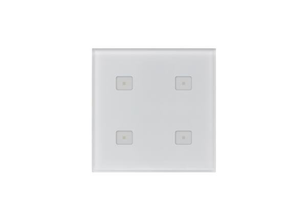4-Key DALI Wall Switch Touch Panel SR-2422T4-DA2
