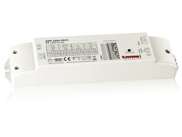 50W Constant Current RF LED Dimmable Driver SRP-2504-50CC