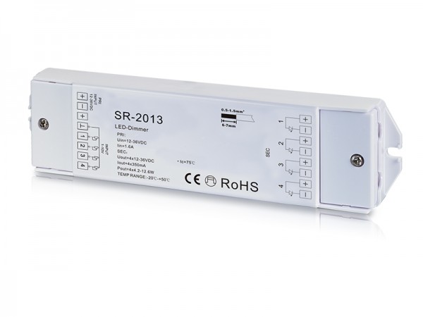 4 Channel Constant Current 0/1-10V LED Dimmer SR-2013