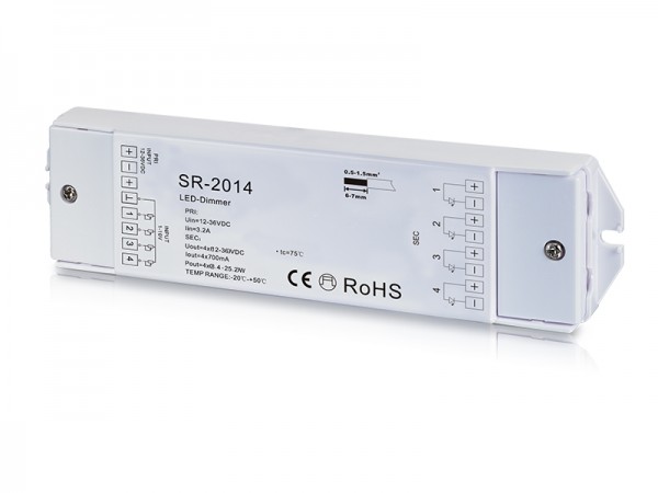 4 Channel 0/1-10V Constant Current Dimmer SR-2014