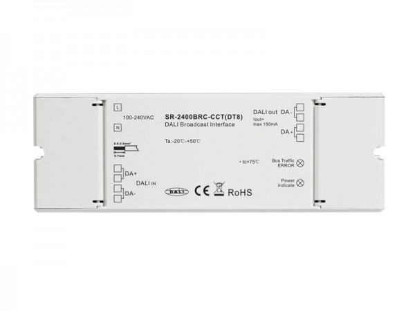 DALI Broadcast Module for DT8 Tunable White SR-2400BRC-CCT(DT8)