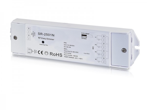 5A 4 Channel Constant Voltage RF Dimmer SR-2501N