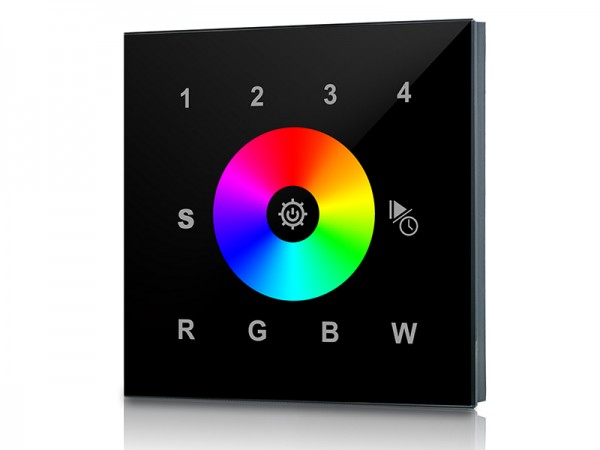 RF RGBW Wall Mounted LED Touch Controller SR-2820