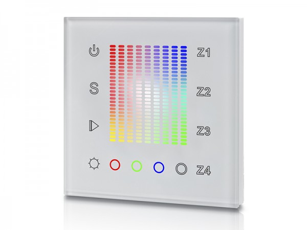 RF Full Touch Remote RGB LED Controller SR-2831