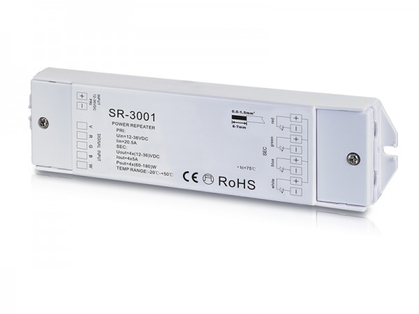 4 Channel Constant Voltage Power Repeater SR-3001