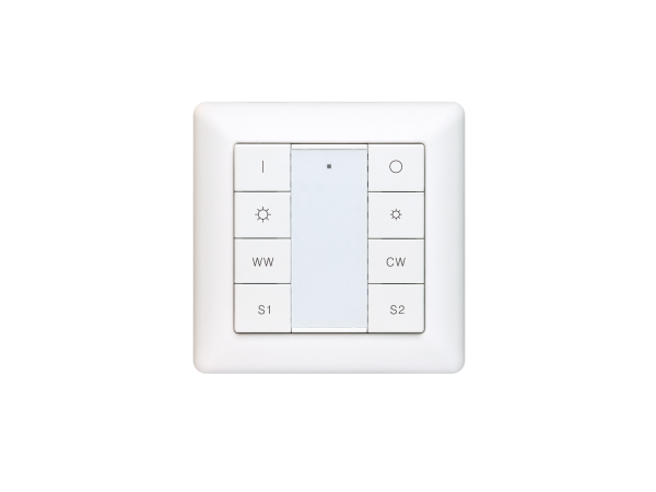 CCT Wall Mounted 2 Scenes ZigBee Wireless Remote SR-ZG9001K8-CCT