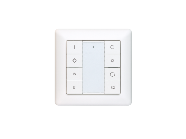 RGBW Wall Mounted 2 Scenes ZigBee Wireless Remote SR-ZG9001K8-RGBW