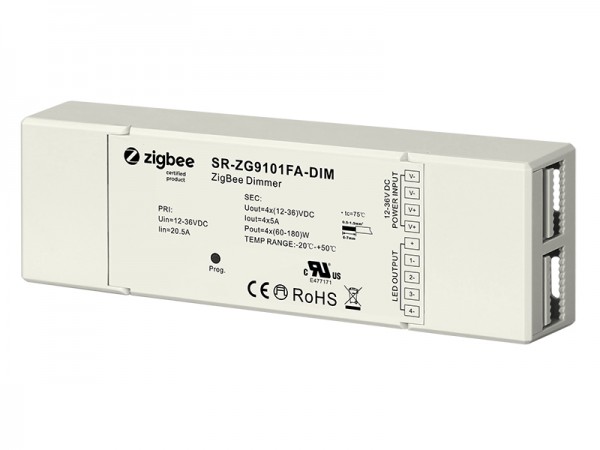 Constant Voltage Zigbee Light Switch Dimmer SR-ZG9101FA-DIM