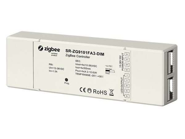 Constant Current 350mA Zigbee LED Dimmer SR-ZG9101FA3-DIM