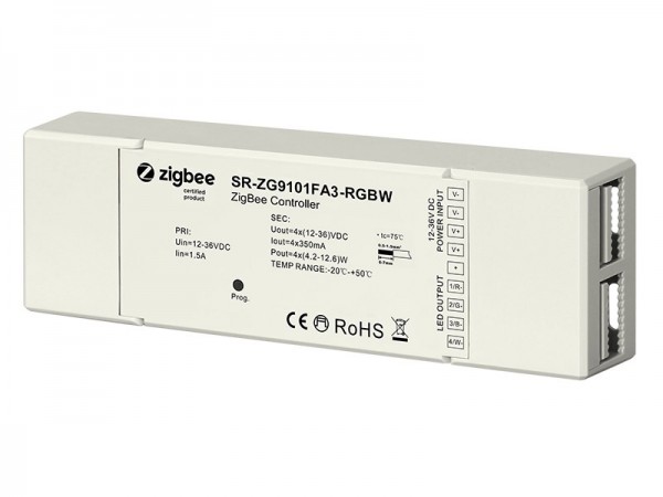 Constant Current 350mA RGBW Zigbee LED Lighting Device SR-ZG9101FA3-RGBW