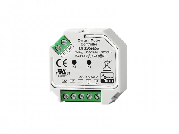 Z-Wave Curtain Motor Controller SR-ZV9080A