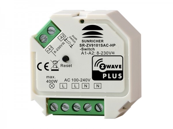 Z-Wave AC In Wall Switch SR-ZV9101SAC-HP-Switch
