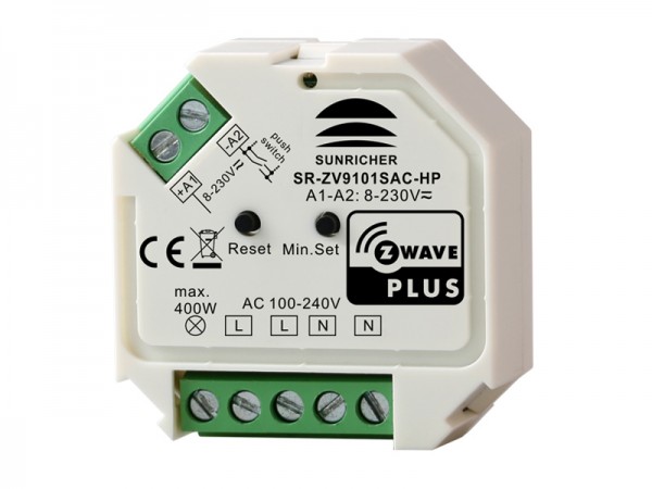 Z-Wave AC Phase-Cut Dimmer SR-ZV9101SAC-HP