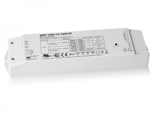 Constant Voltage 100W Dimmable PWM RGB LED Driver with RF SRP-1009-12-100CVF