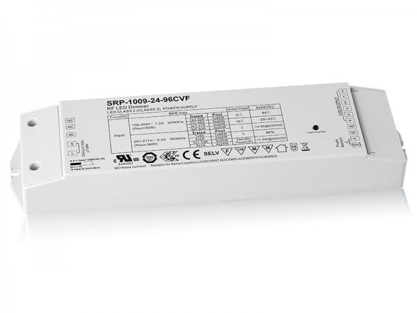 Constant Voltage 96W Dimmable PWM RGBW LED Driver with RF SRP-1009-24-96CVF