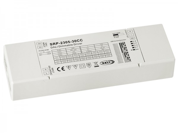 1 Channel Constant Current DALI Dimmable LED Driver SRP-2305-30CC