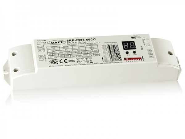 Constant Current DALI Dimming Driver SRP-2305-50W-CC