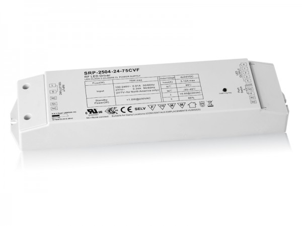 75W Constant Voltage Easy RF LED Dimmable Driver for RGBW LED SRP-2504-24-75CVF