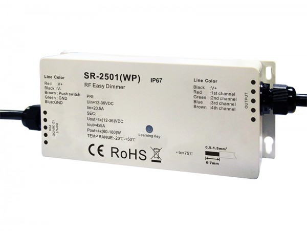 Waterproof RF Dimmer SR-2501WP