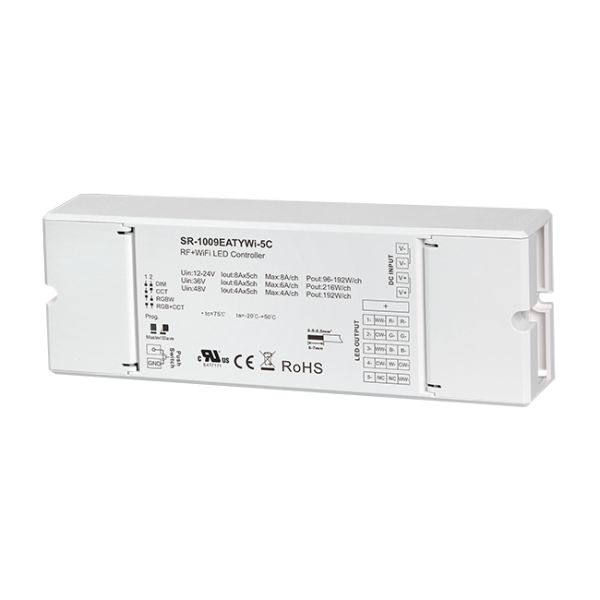 RF +TUYA WiFi APP + Push Dim LED Controller SR-1009EATYWi-5C