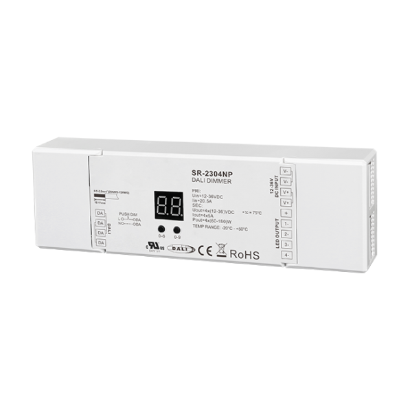 Universal Series DALI Dimmer with Four Channels SR-2304NP