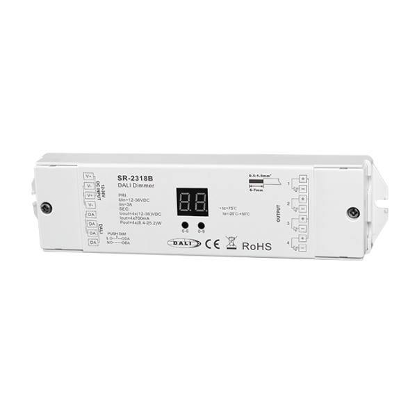 Constant Current DALI Dimmer SR-2318B
