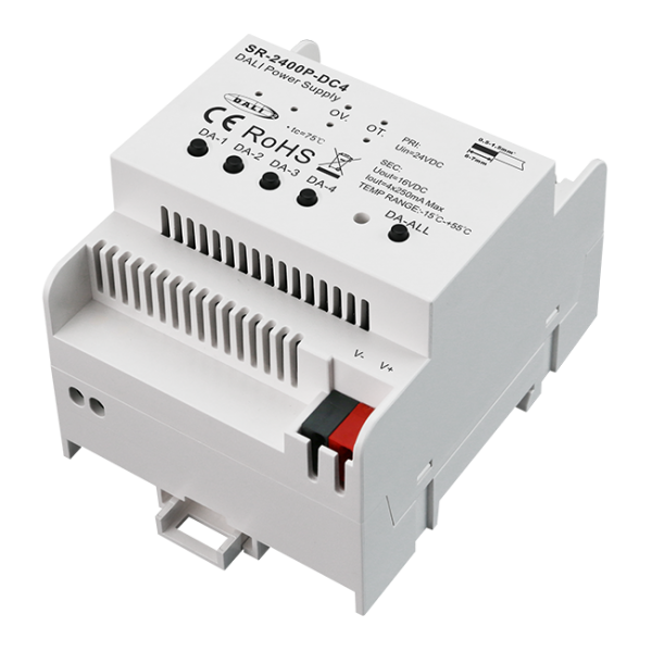 4 Channels DALI Power Supply SR-2400P-DC4