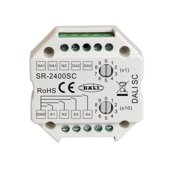 DALI Master Lighting Control Module For DALI Scene SR-2400SC