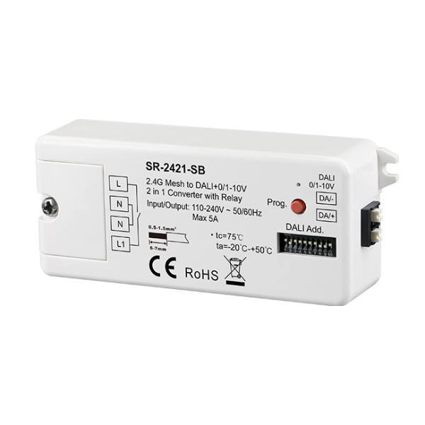 Bluetooth DALI Interface DALI Wiressless Control DALI Broadcast Module SR-2421-SB