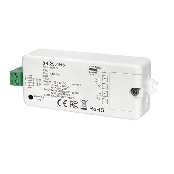 1 Channel Constant Voltage RF Dimmer SR-2501NS